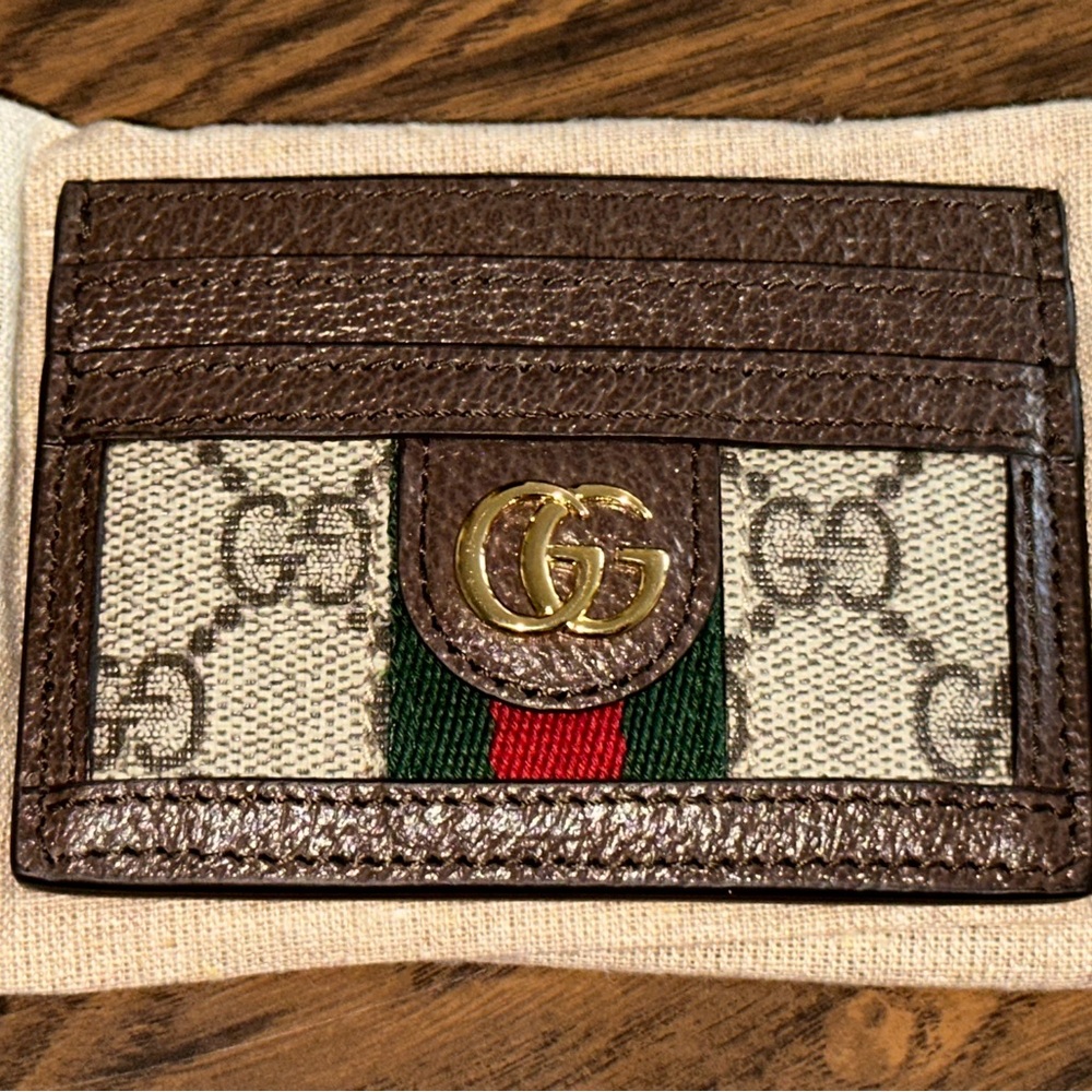 Gucci Ophidia Card Case New in box
